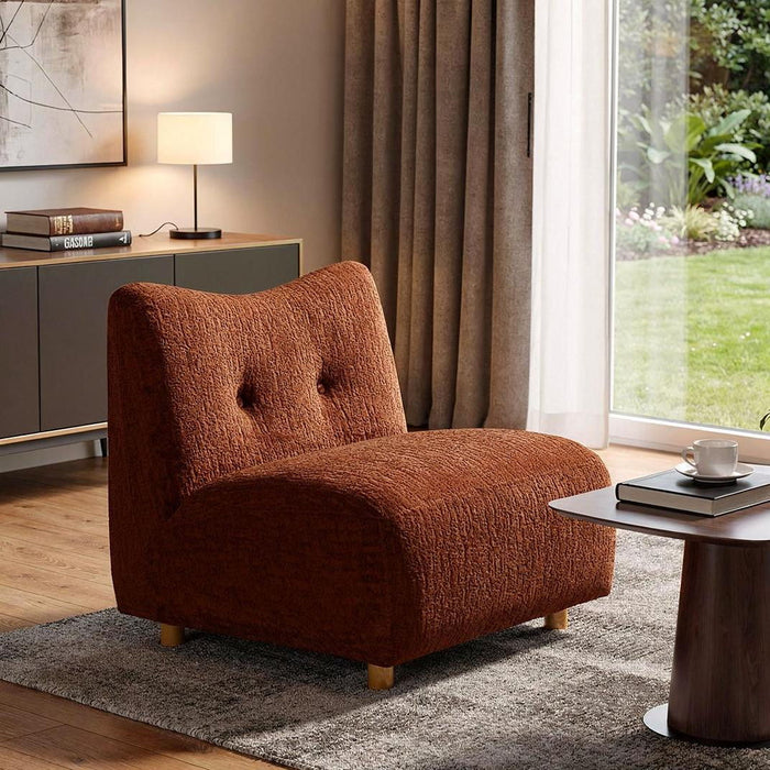 Fabric Side Chair - Orange