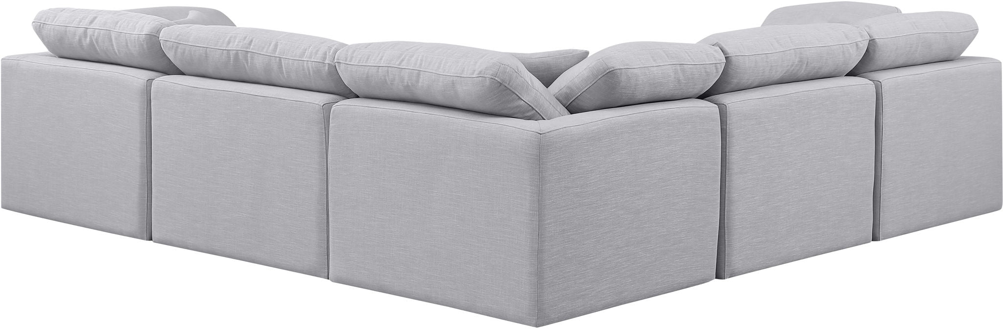 Indulge - Linen 5 Piece Modular Corner Sectional