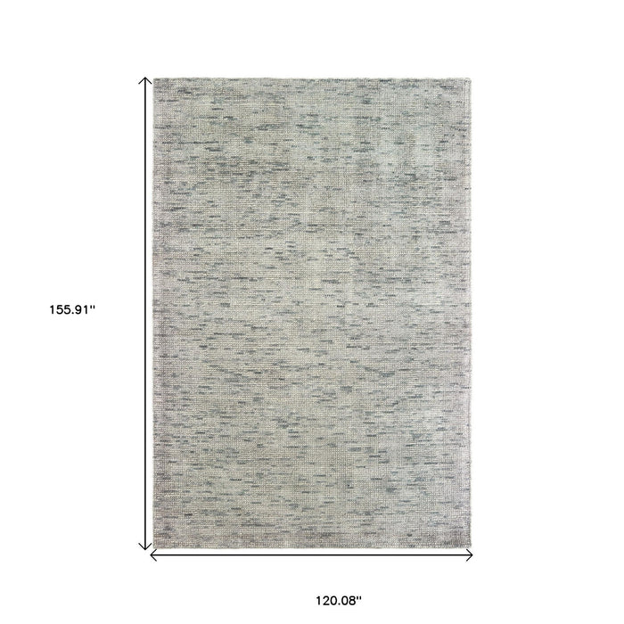 10' X 13' Hand Tufted Area Rug - Stone And Gray