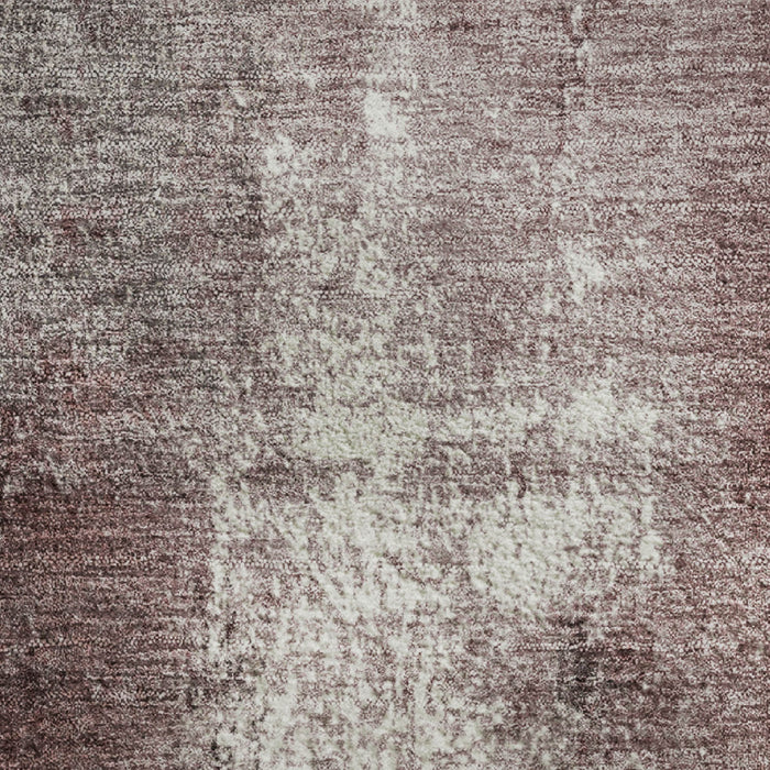 10' X 14' Abstract Washable Area Rug With UV Protection (709980) - Blush / Charcoal / Ivory