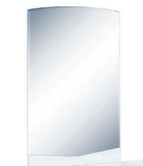 43" Exquisite High Gloss Mirror - White