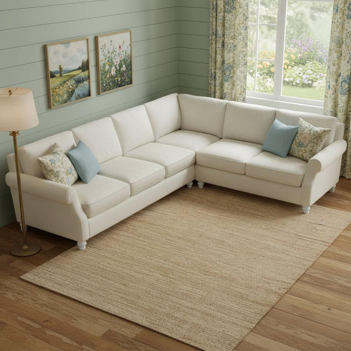 7' X 10' Jute Flatweave Handmade Area Rug (545462) - Natural