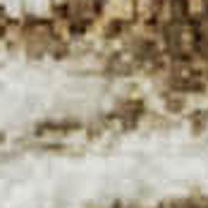 10' X 14' Striped Washable Area Rug With UV Protection (710028) - Ivory / Brown