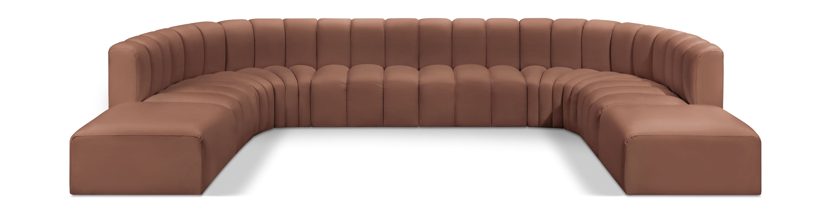 Arc - Faux Leather Modular Sectional