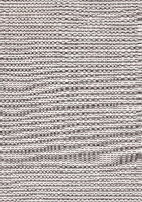 8' X 11' Striped Hand Woven Area Rug (660120) - White / Taupe