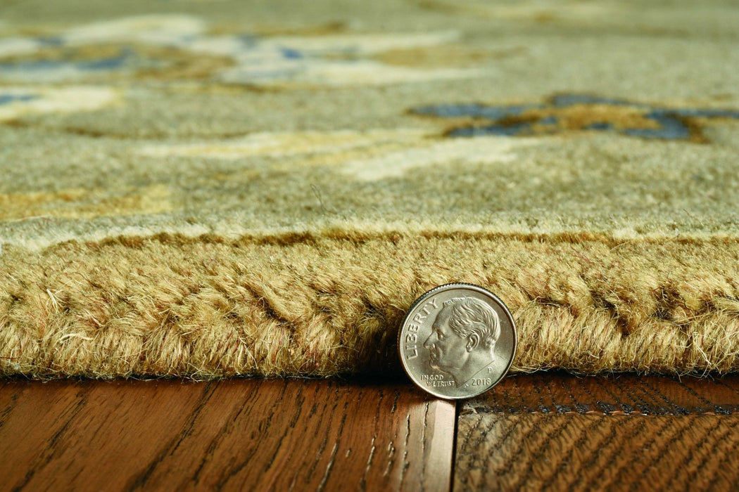 9' x 13' Wool Handmade Area Rug - Gray