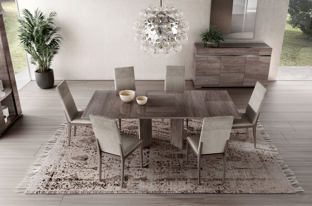 Viola - Chair - Gray / Purple Elm