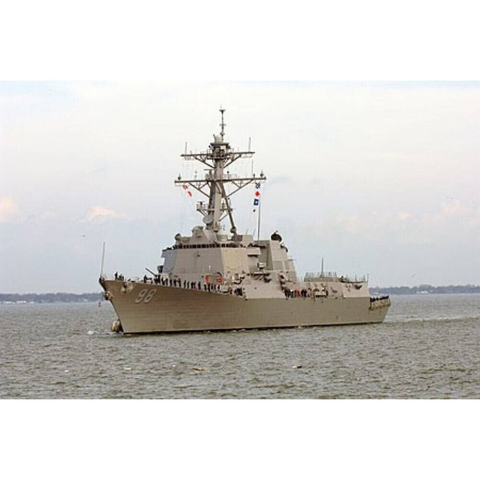Hand Painted Model Boat (624358) - Gray