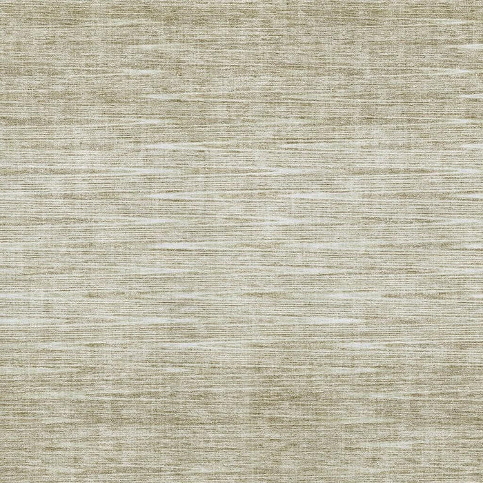 8' X 10' Abstract Washable Area Rug With UV Protection - Khaki And Beige