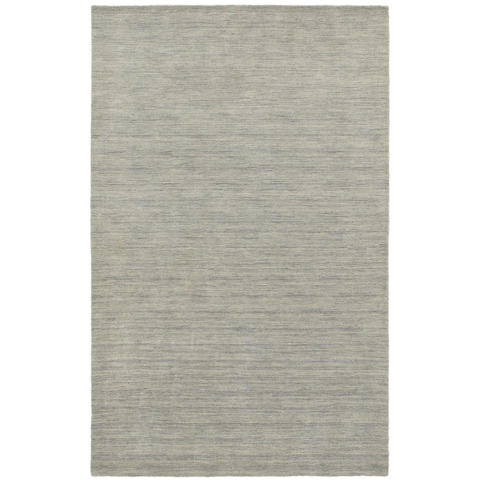 8' X 10' Wool Hand Tufted Area Rug - Gray