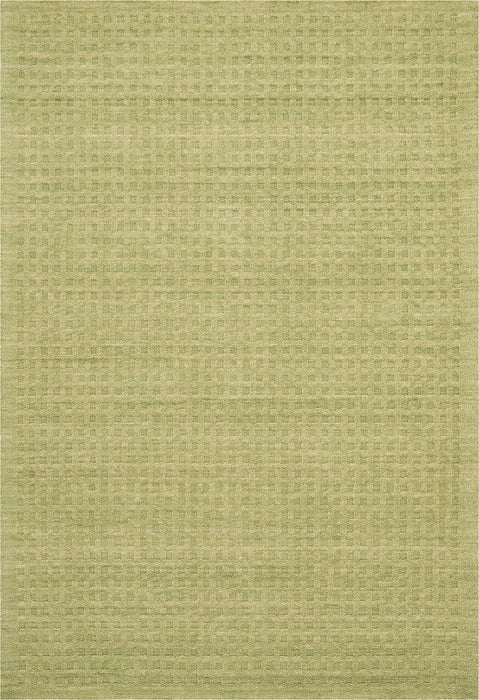 8' X 11' Wool Shag Handmade Area Rug (553452) - Green
