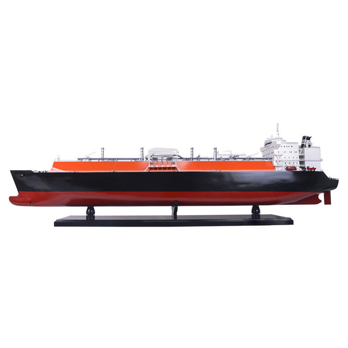 Hand Painted Model Boat (624230) - Light Brown / Black