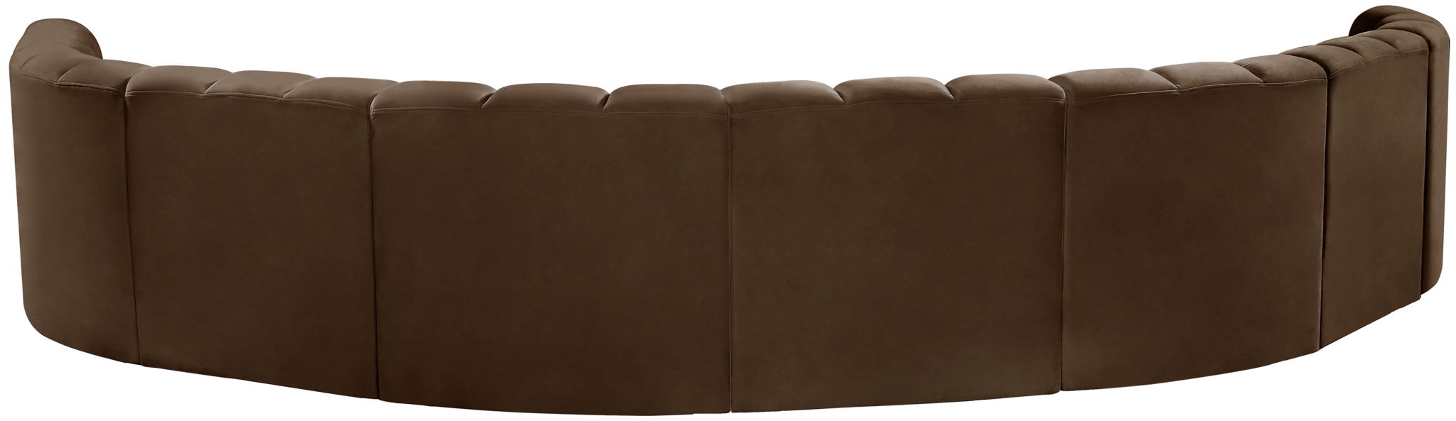 Arc - Velvet 8 Piece U-Shaped Modular Sofa