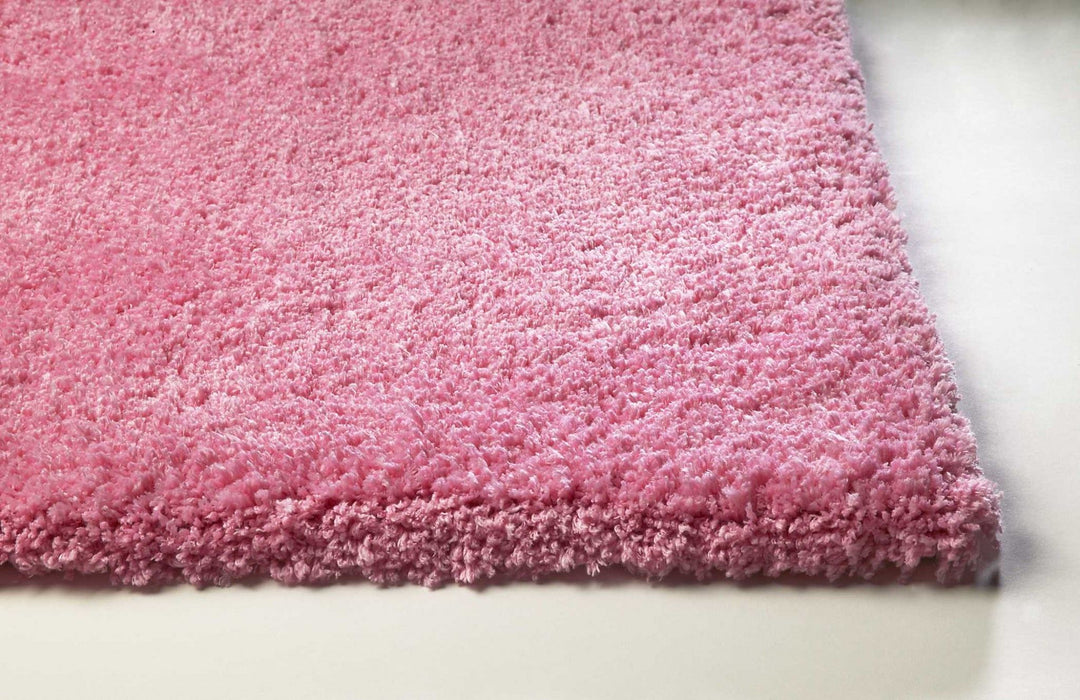 8' x 11' Shag Area Rug - Bright Hot Pink