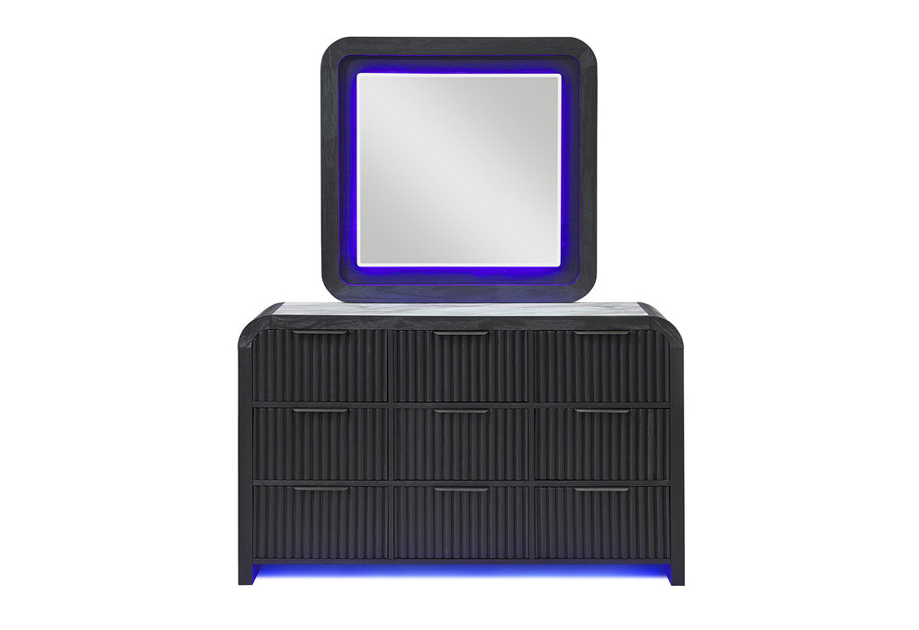 Beckett - 5 Piece Queen Bedroom Set - Black