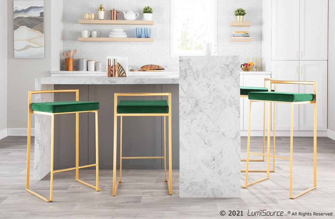 Fuji - Stackable Barstool Set