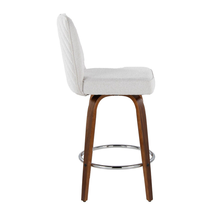 Henry - 26" Fixed-Height Counter Stool With Swivel (Set of 2)