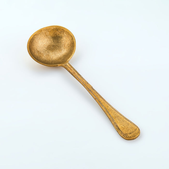 Anuja - Large Serving Spoon - Brass