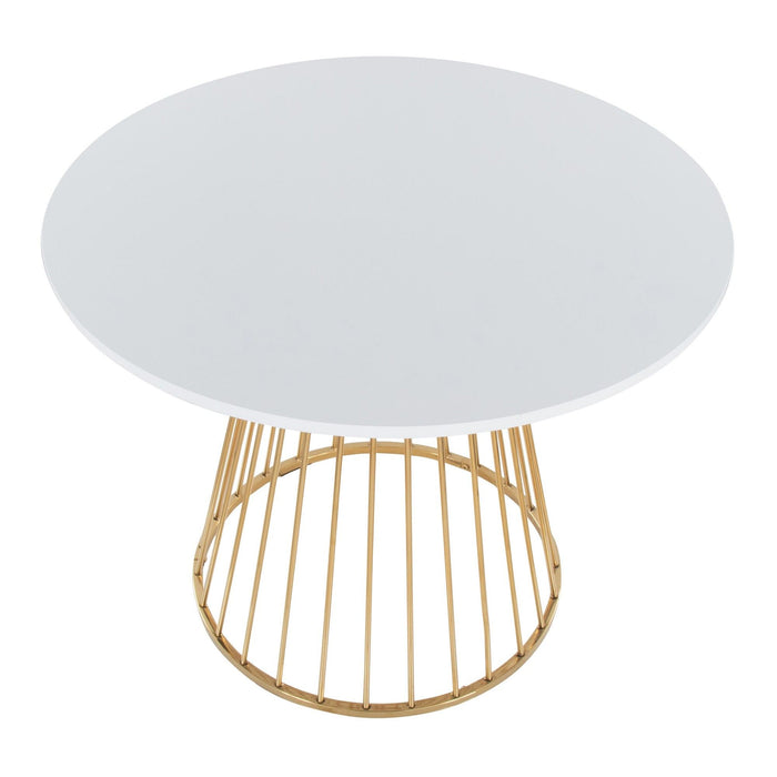 Canary - Cosmo Dining Table - Gold Base