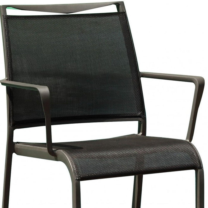 Dining Arm Chairs (Set of 4) - Gray
