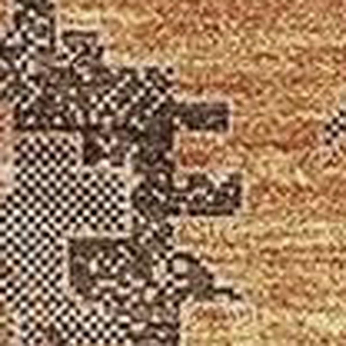10' X 14' Oriental Washable Area Rug With UV Protection (656693) - Terra Cotta / Beige / Charcoal
