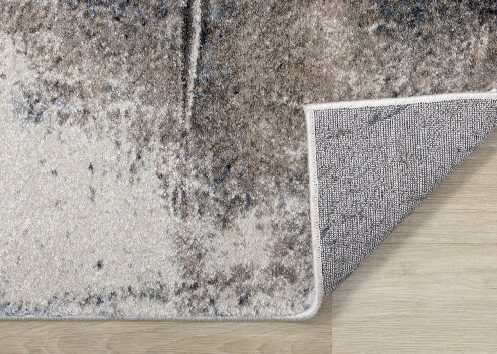 8' X 11' Area Rug (660167) - Blue / Cream