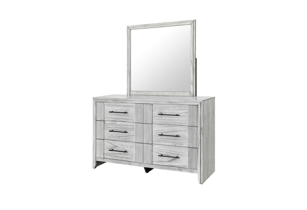 Elsie - Mirror - Light Grey