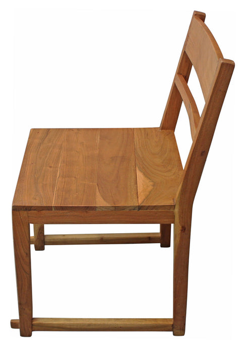 Ladder Back Dining Side Chairs (Set of 2) - Natural