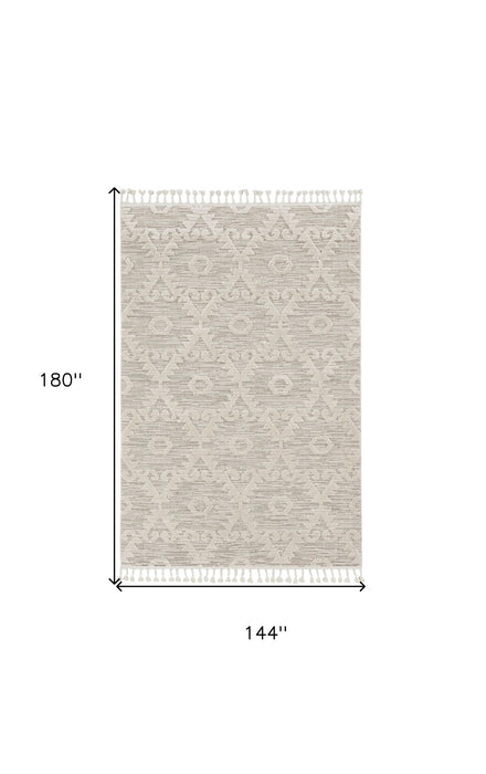 12' x 15' Area Rug - Ivory Beige