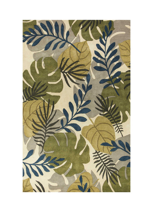8' x 11' Wool Handmade Area Rug - Ivory