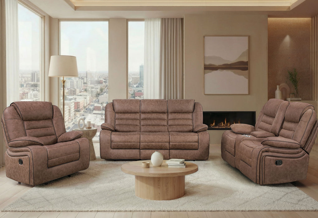 U2250 - Reclining Sofa - Brown