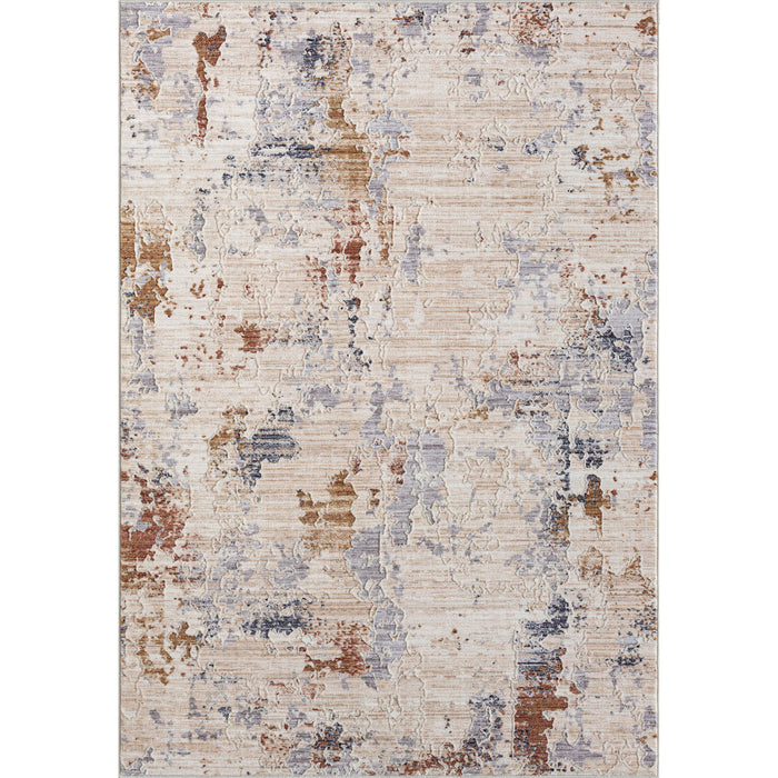 8' x 10' Abstract Area Rug - Beige