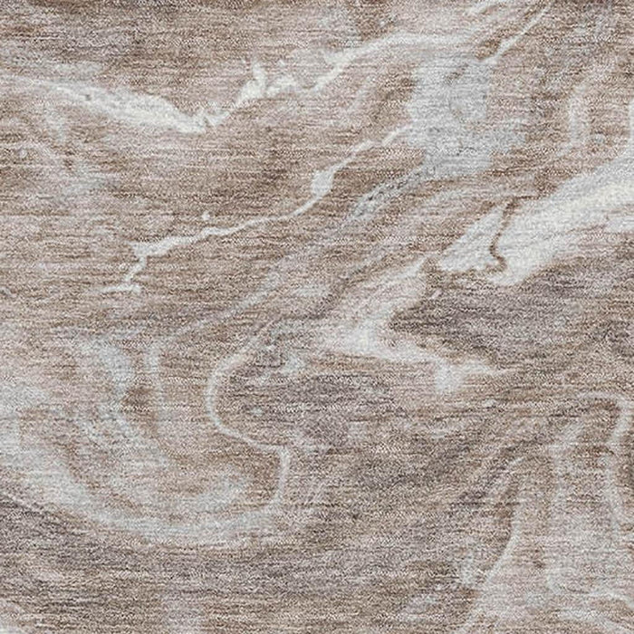 10' X 14' Abstract Washable Area Rug With UV Protection (697782) - Taupe / Brown / Ivory