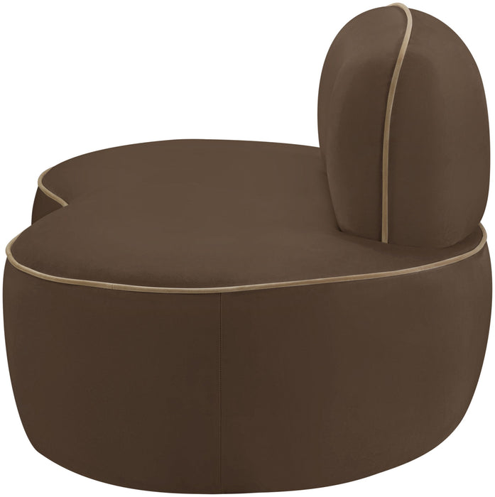 Swerve - Velvet Upholstered Chair