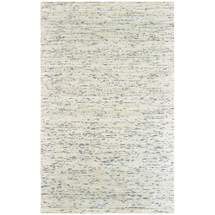 10' X 13' Hand Tufted Area Rug - Ivory And Stone