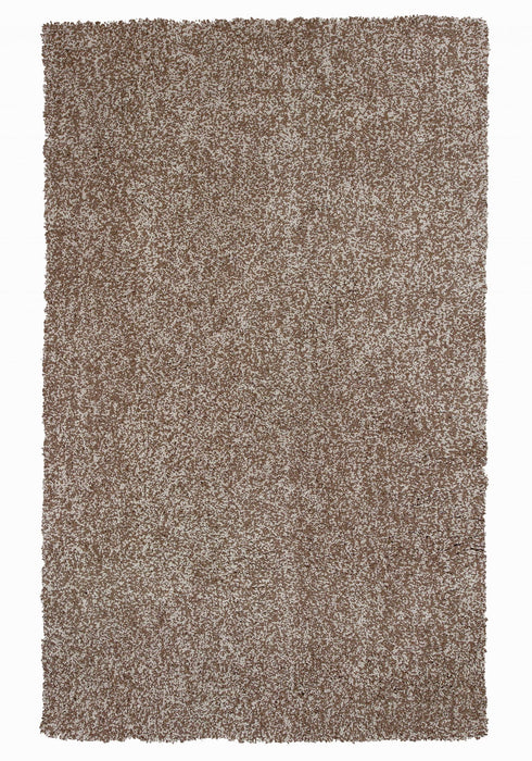 8' x 11' Polyester Heather Area Rug - Beige