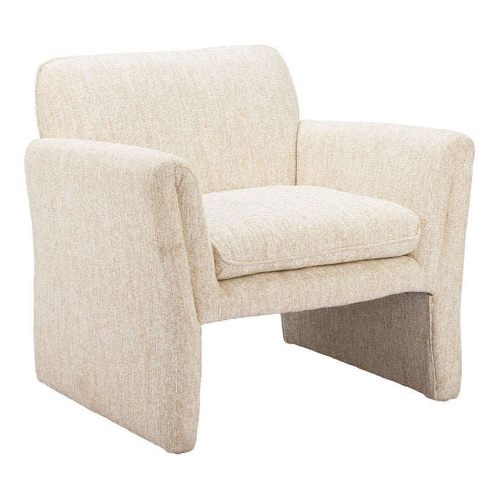 33" Upholstered Arm Chair - Beige