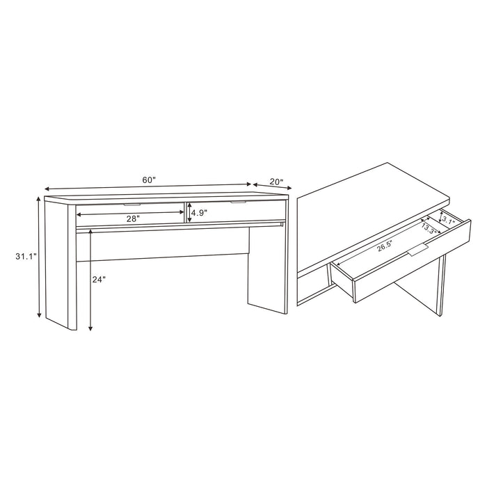 Manhattan Evelyn - Writing Desk