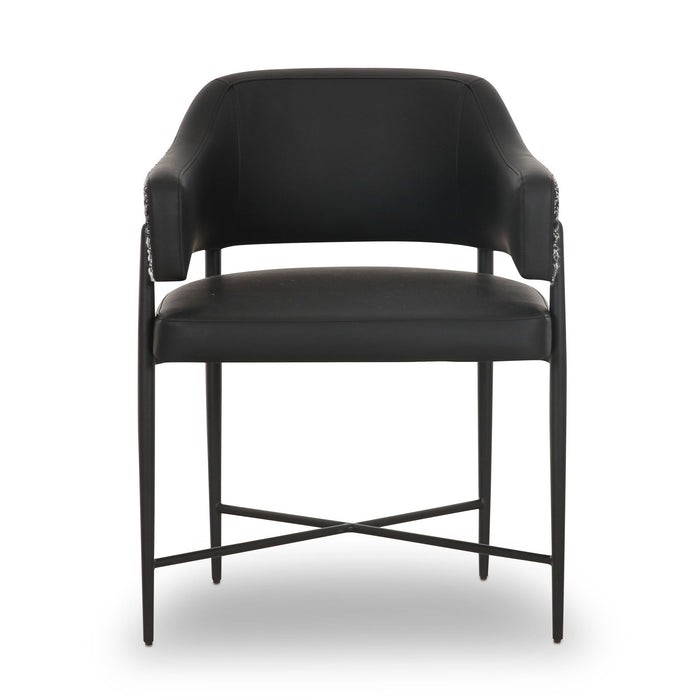 Sezanne - Vegan Leather 2-Tone Dining Chair