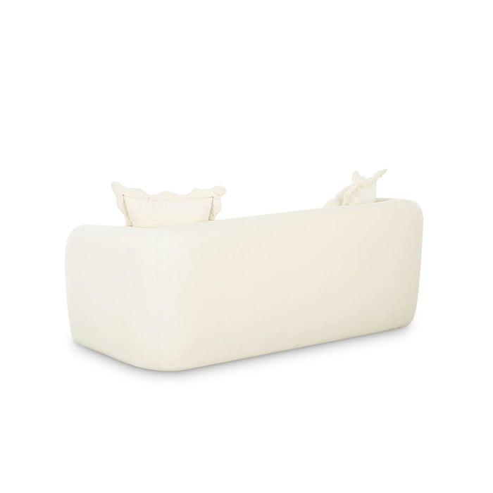 Lou - Performance Velvet Loveseat - Cream