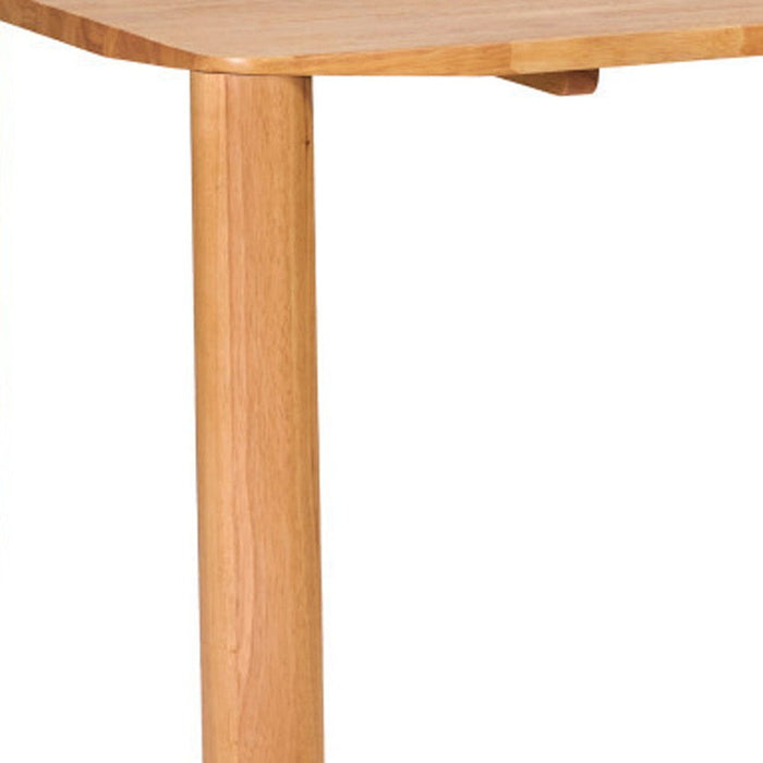 79" Solid Wood Dining Table - Natural