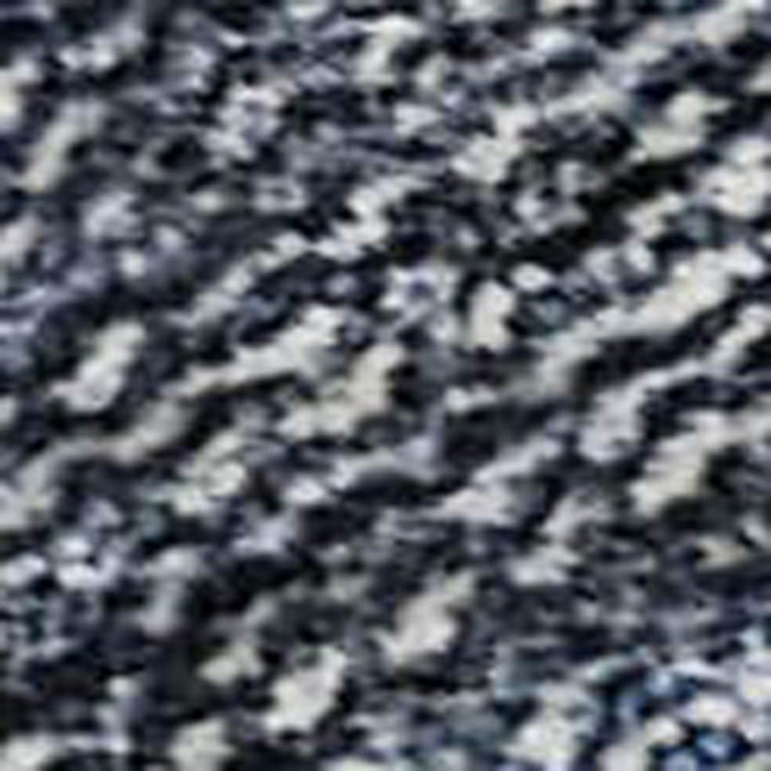 10' X 14' Damask Washable Area Rug With UV Protection (686741) - Blue / Charcoal