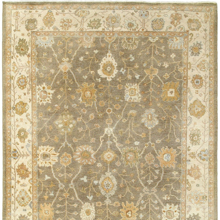 2' X 3' Wool Oriental Hand Knotted Area Rug (575210) - Brown / Beige