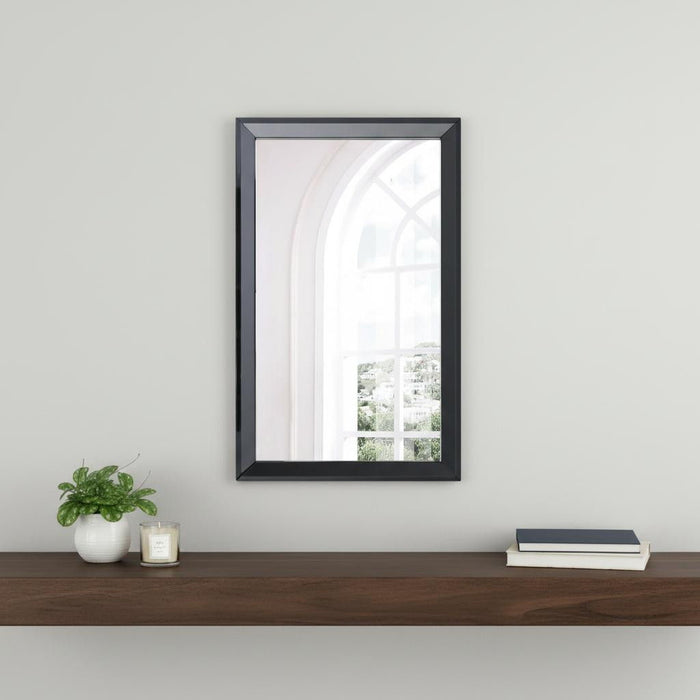 51" Framed Accent Mirror - Black