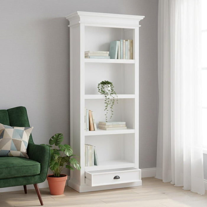 Four Tier Bookcase (397125) - White