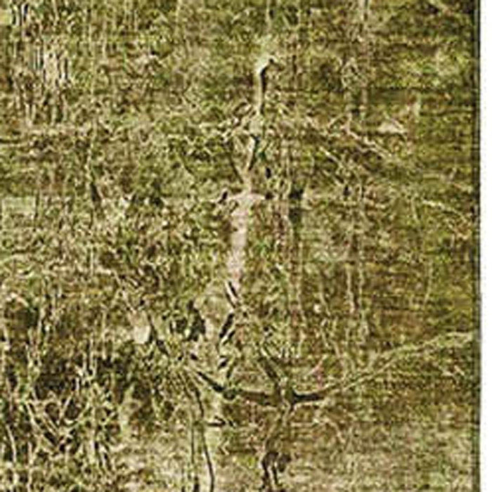 10' X 14' Abstract Washable Area Rug With UV Protection (649018) - Brown / Ivory