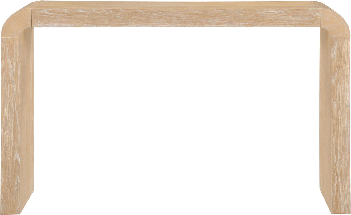 Toulon - Oak Veneer Console Table