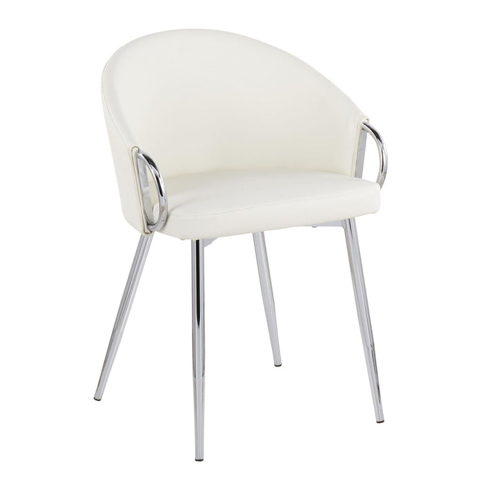 Claire - Chair (Set of 2) - Silver Base