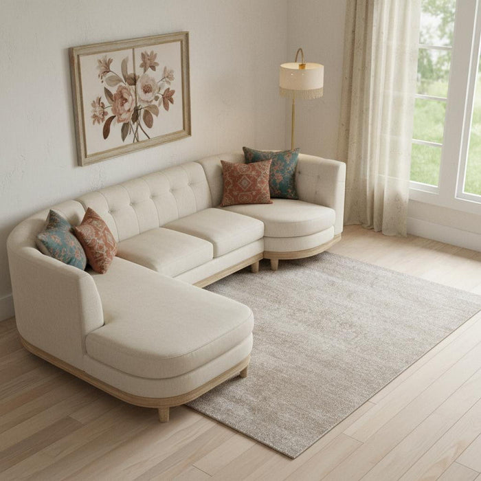 10' X 13' Abstract Area Rug (722134) - Blue / Ivory