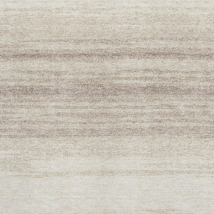 10' X 14' Striped Washable Area Rug With UV Protection (681125) - Ivory / Beige